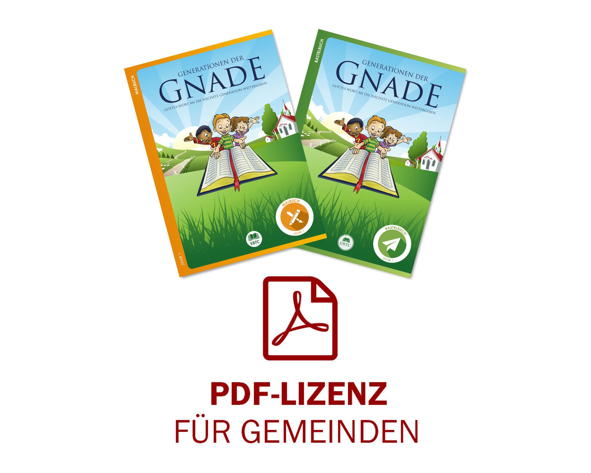 PDF Lizenz für Mal- und Bastelbücher – Jahr 1