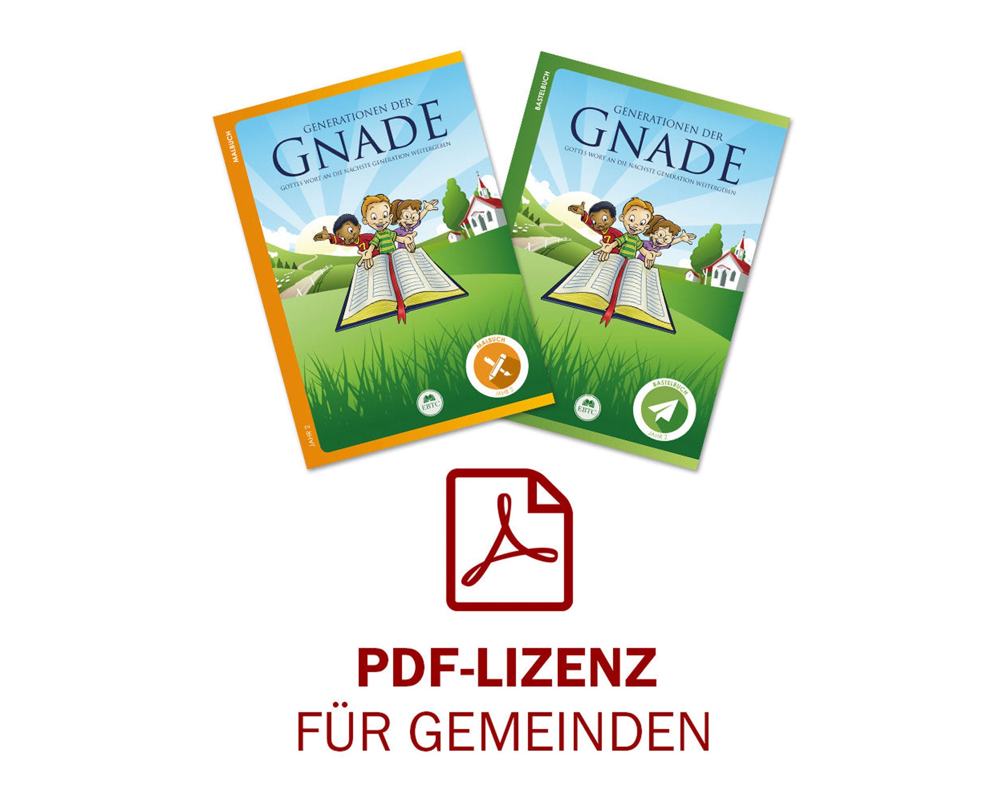 PDF Lizenz für Mal- und Bastelbücher – Jahr 2