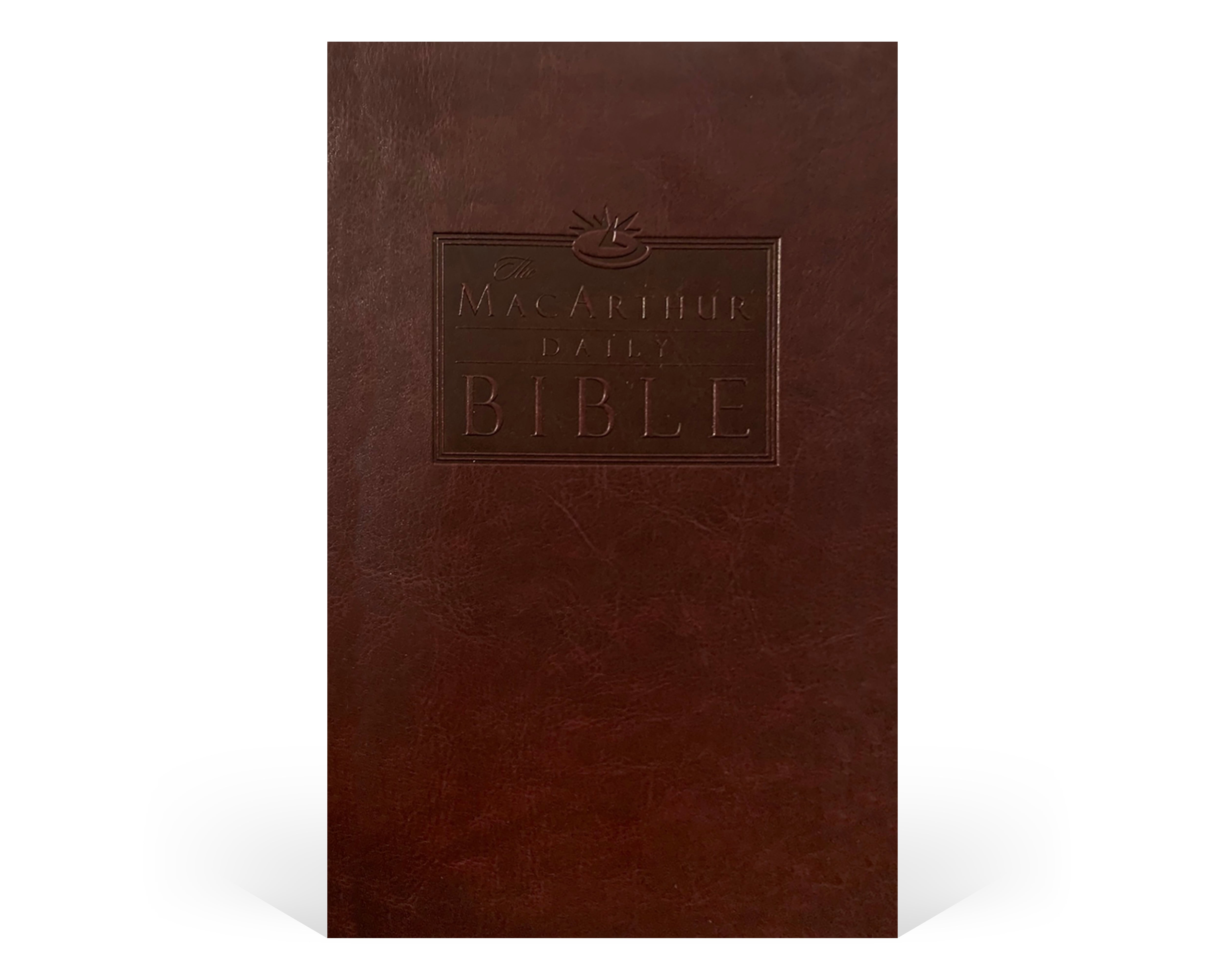 The MacArthur Daily Bible NASB EBTC The macarthur daily bible nasb ebtc