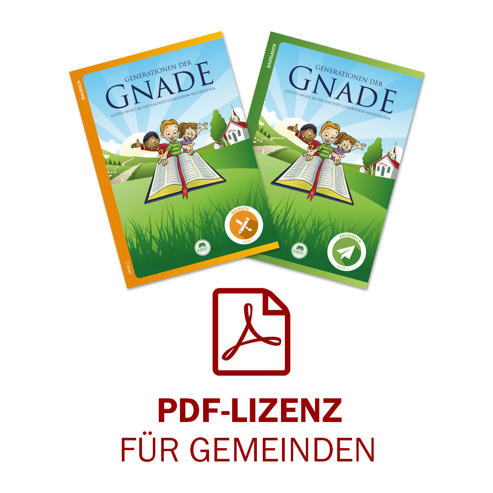 PDF Lizenz für Mal- und Bastelbücher – Jahr 2