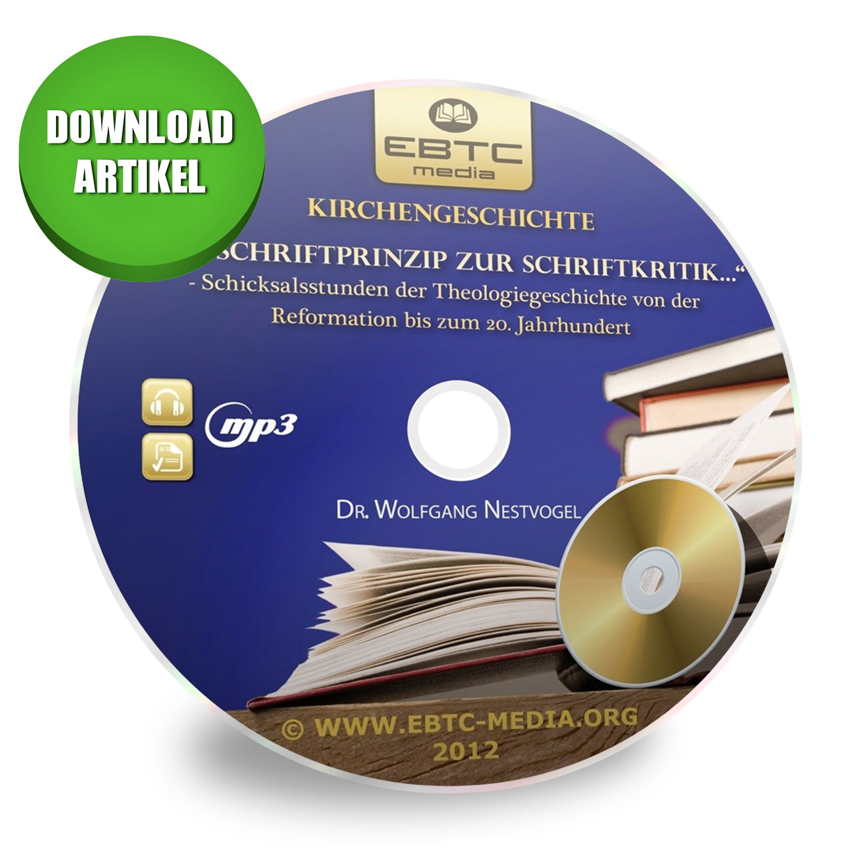 Kirchengeschichte: "Vom Schriftprinzip zur Schriftkritik..." (MP3-Download)